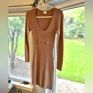 A&F mini sweater dress